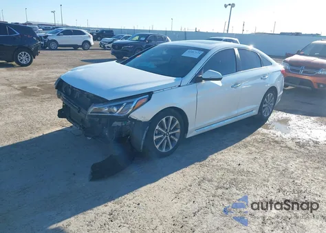 2016 Hyundai Sonata Limited из США, поврежденный, VIN 5NPE34AF7GH307346